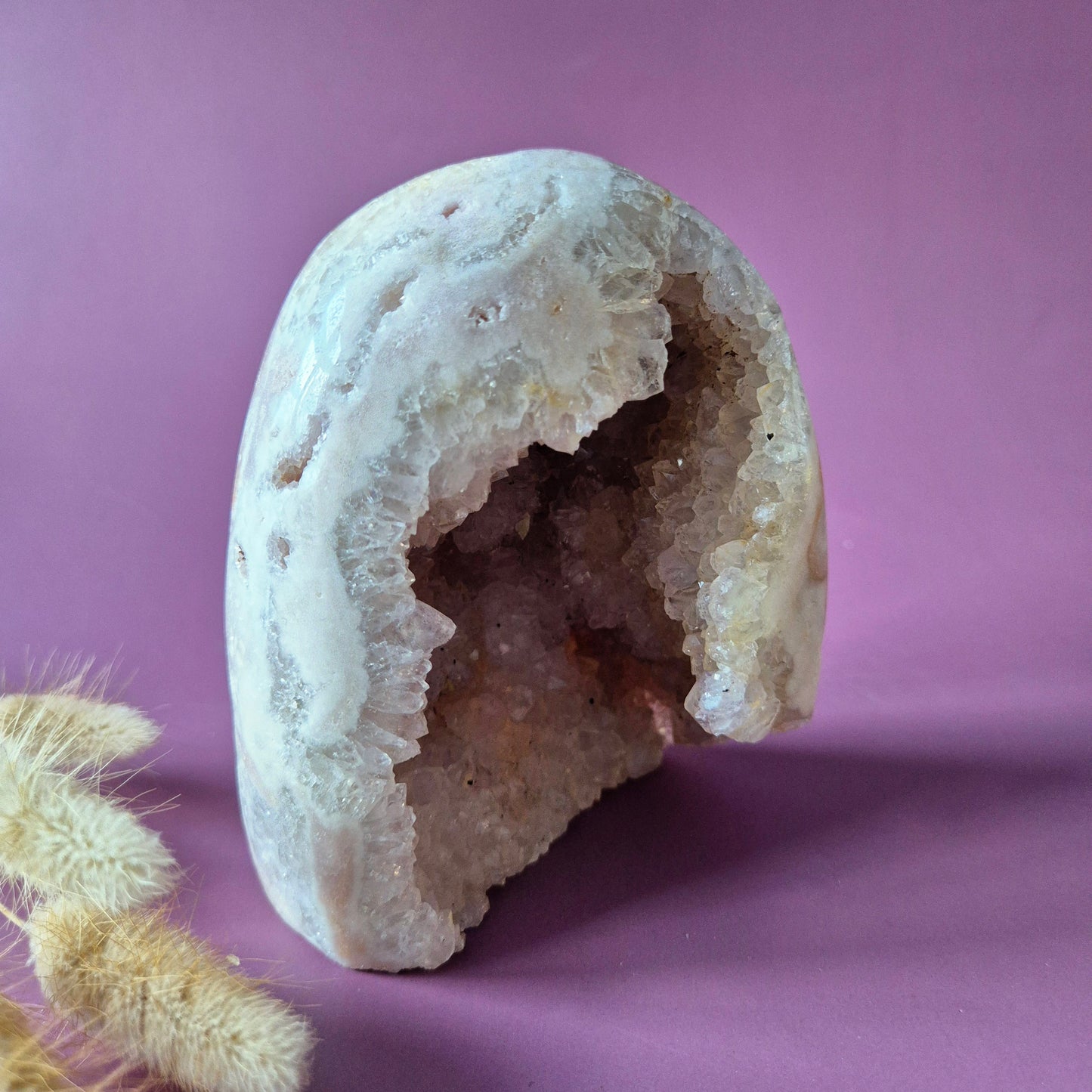 Druzy Pink Amethyst Freeforms &amp; Flames – Magische, sanfte Energie
