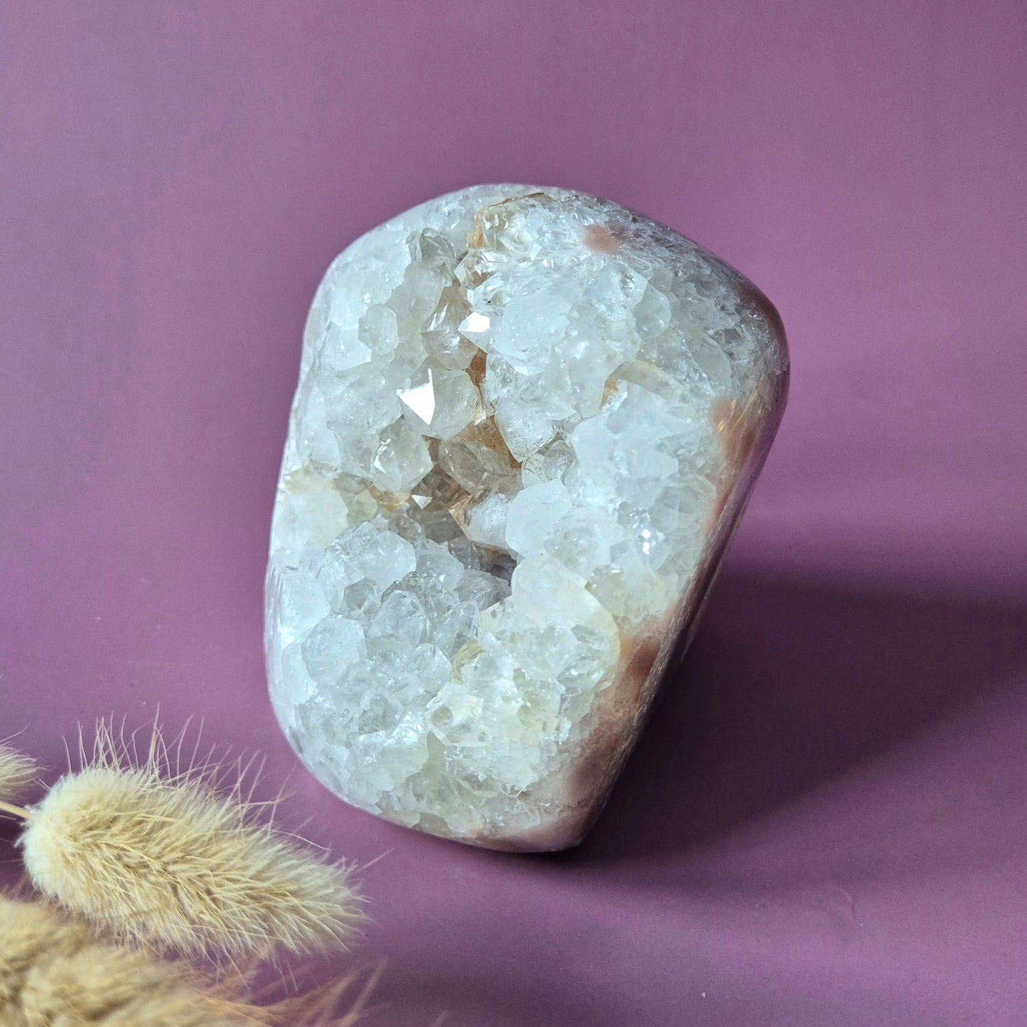 Gemstone Blue Moonstone Flame 7-9cm With Beautiful Flash