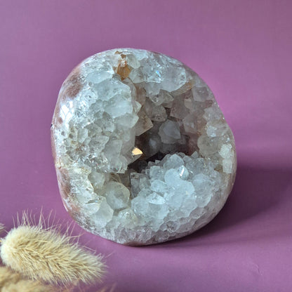 Gemstone Blue Moonstone Flame 7-9cm With Beautiful Flash