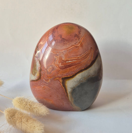 Edelsteen Spiritueel Statement piece Polychrome Ocean Jasper Freeform – 824 g