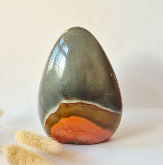 Edelsteen Spiritueel Statement piece Polychrome Ocean Jasper Freeform – 673 g