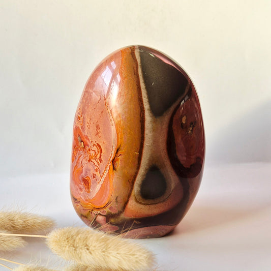 Edelsteen Spiritueel Statement piece Polychrome Ocean Jasper Freeform – 840g