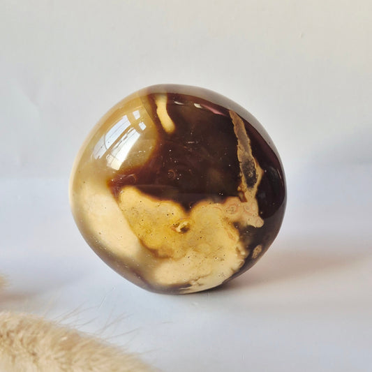 Edelsteen Spiritueel Statement piece Polychrome Ocean Jasper Freeform – 353g