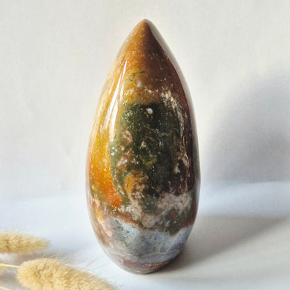 Ocean Jasper Freeform - 1153g Edelsteen Spiritueel Statement piece