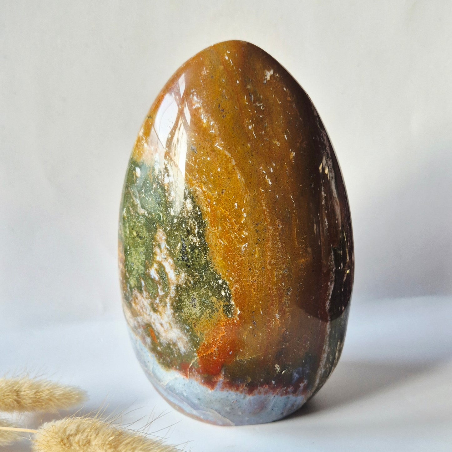 Ocean Jasper Freeform - 1153g Edelsteen Spiritueel Statement piece