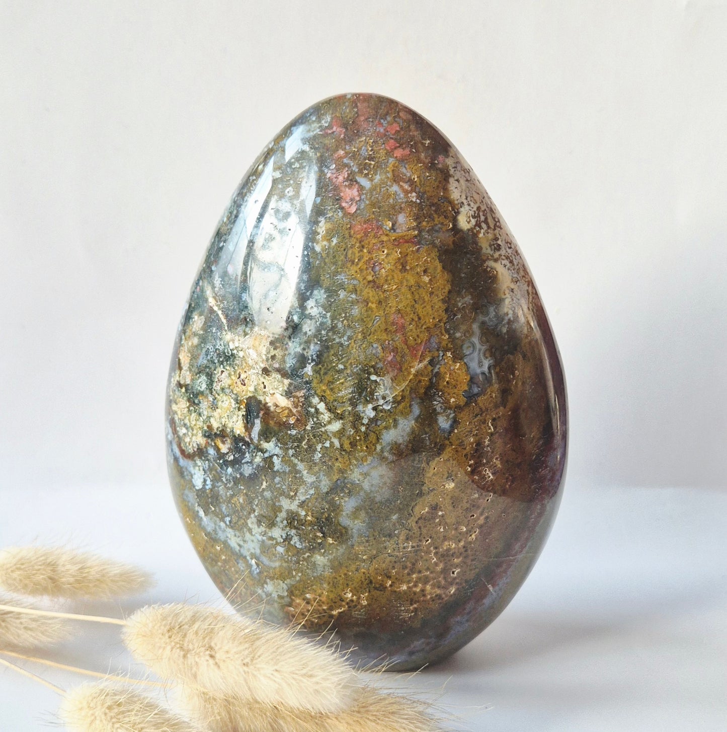Ocean Jasper Freeform - 1031g Edelsteen Spiritueel Statement piece