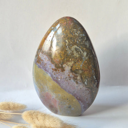 Ocean Jasper Freeform - 1031g Edelsteen Spiritueel Statement piece