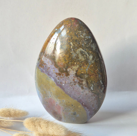 Ocean Jasper Freeform - 1031g Edelsteen Spiritueel Statement piece