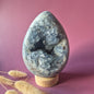 XL Celestite Geode Ei – 1637 gram | Hemelsblauw rustpunt met engelenenergie (Celestien)