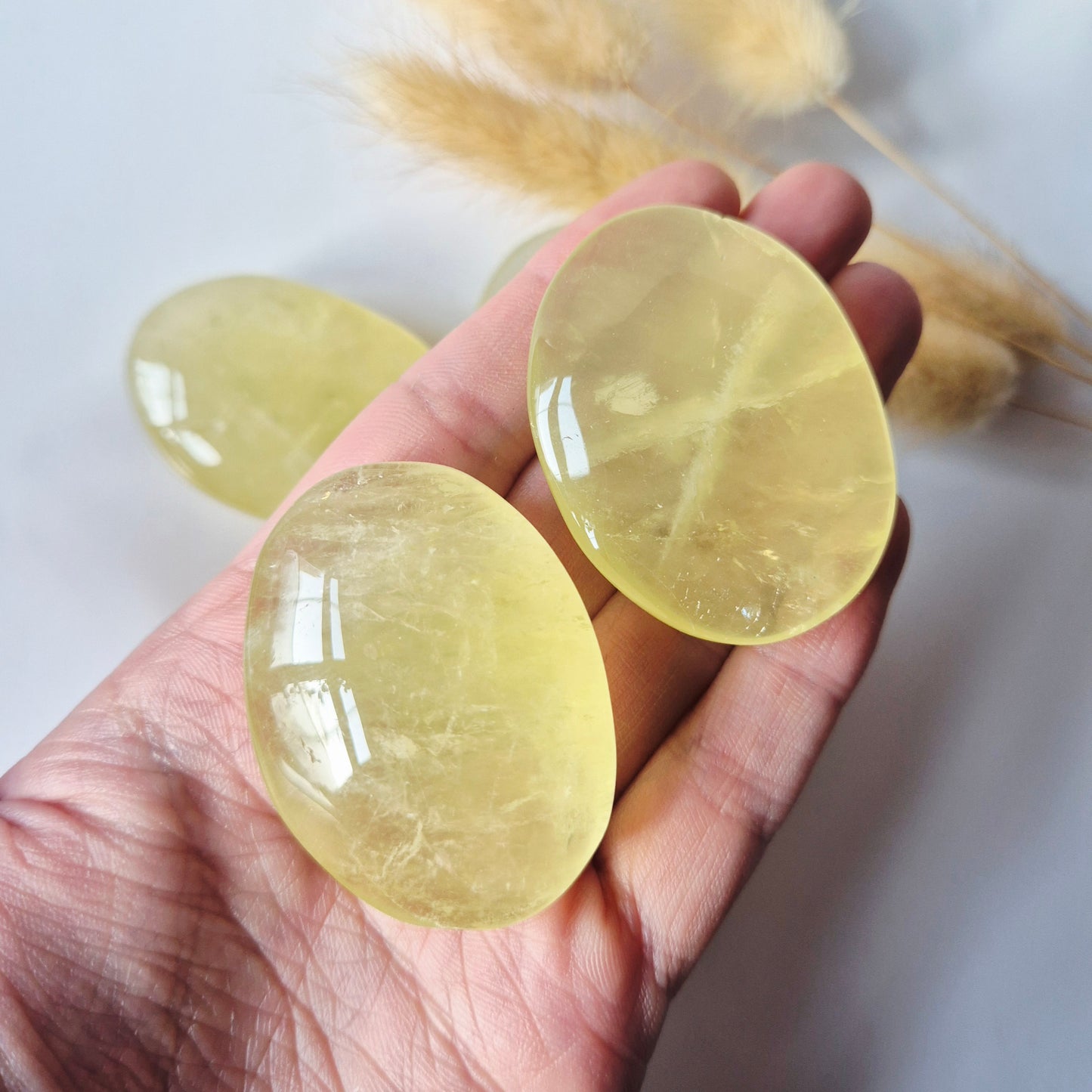 XL Edelstein-Katzenstatue aus Ozeanjaspis 16-18 cm – handgeschnitzt | Einzigartiges Dekorationsstück