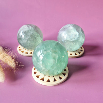 Edelsteen Groene Fluoriet Bol – 50-55mm