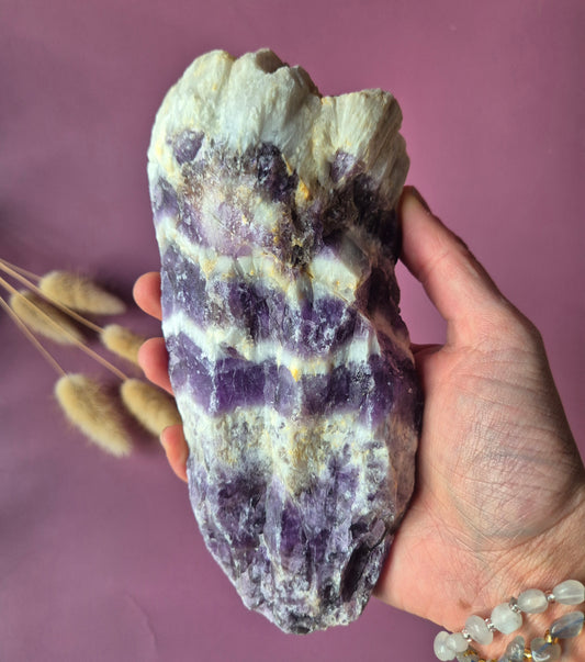 XL Dream Amethist Ruw Stuk Edelsteen – 786 g