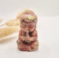 Edelstein Rosenquarz Buddha 5cm