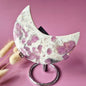 XL Amethyst Achat Edelstein Mond (346 g) – Inklusive Ständer - #5