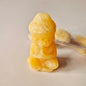 Edelstein Rosenquarz Buddha 5cm