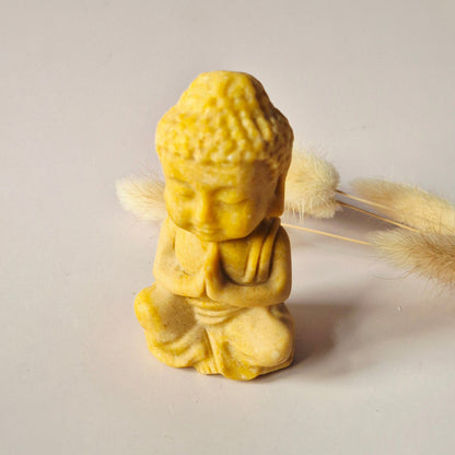 Edelstein Rosenquarz Buddha 5cm