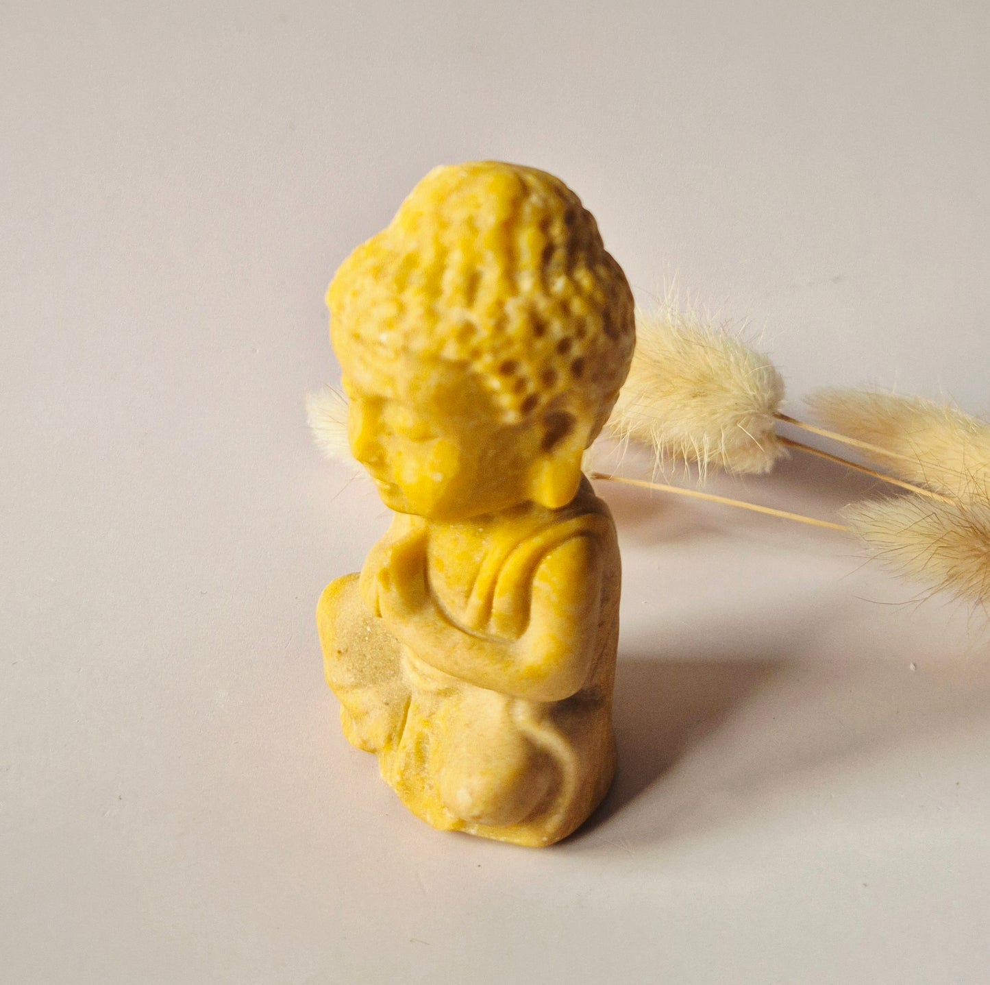 Edelstein Rosenquarz Buddha 5cm