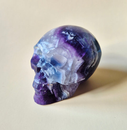 Edelsteen Skull Candy Fluoriet Schedel 548g