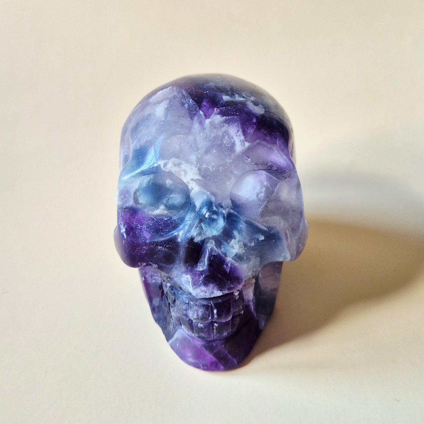 Edelsteen Skull Candy Fluoriet Schedel 548g