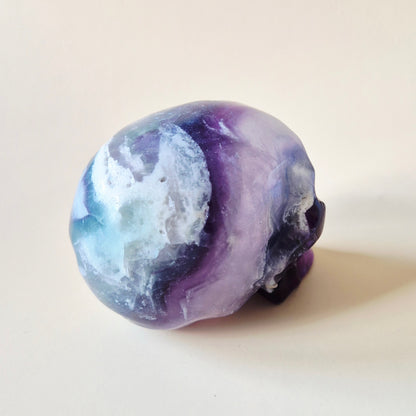 Edelsteen Skull Candy Fluoriet Schedel 548g