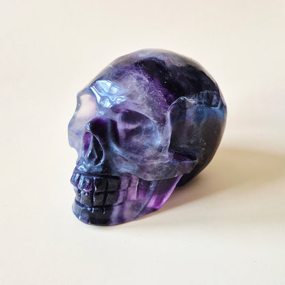 Edelsteen Skull Candy Fluoriet Schedel 700g
