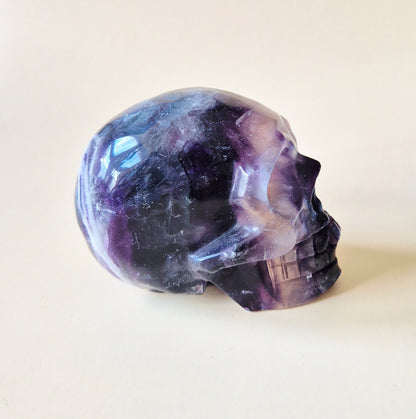 Edelsteen Skull Candy Fluoriet Schedel 700g