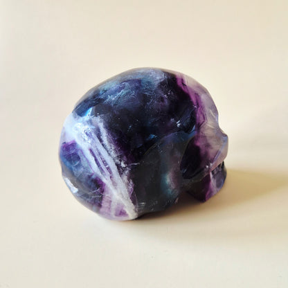 Edelsteen Skull Candy Fluoriet Schedel 700g