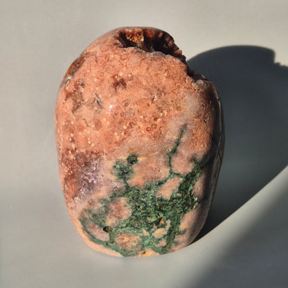 XXL A+ Edelsteen Druzy Pink Amethist Geode Freeform van 2600 gram Statement Piece