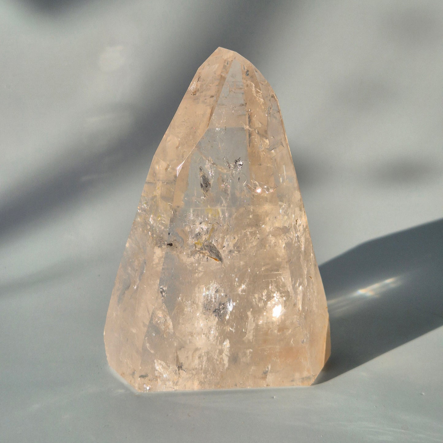 Natuurlijke AA+ Lemurian Quartz Punt – 500 gram – Hoge Kwaliteit Lemurian Kristal