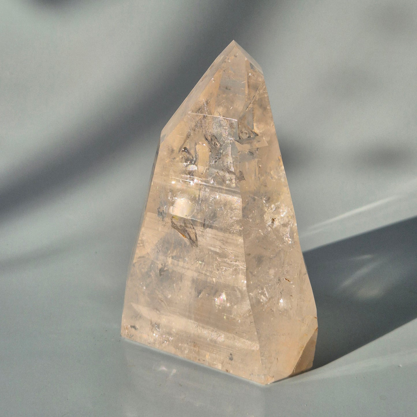 Natuurlijke AA+ Lemurian Quartz Punt – 500 gram – Hoge Kwaliteit Lemurian Kristal