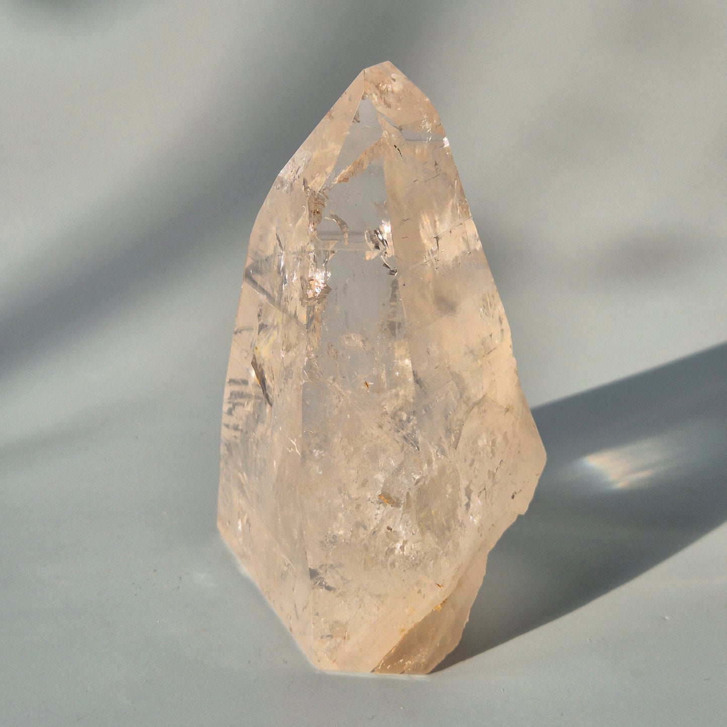 Natuurlijke AA+ Lemurian Quartz Punt – 500 gram – Hoge Kwaliteit Lemurian Kristal