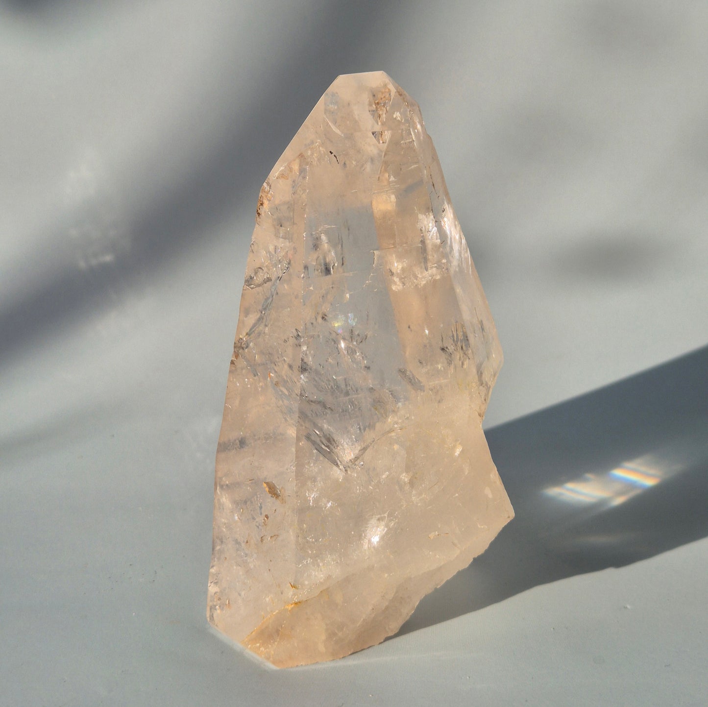 Natuurlijke AA+ Lemurian Quartz Punt – 500 gram – Hoge Kwaliteit Lemurian Kristal