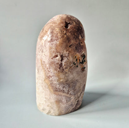 XXL A+ Edelsteen Druzy Pink Amethist Geode Freeform van 1772 gram Statement Piece