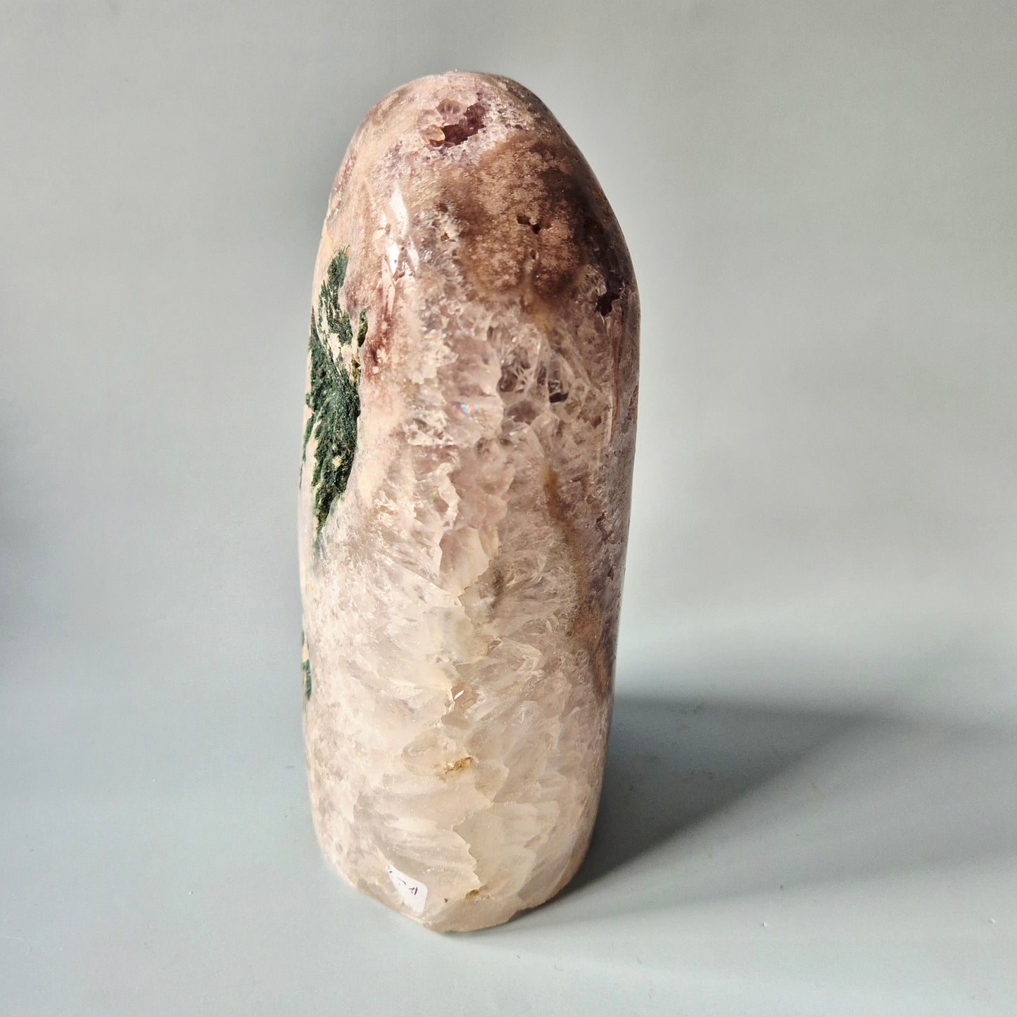 XXL A+ Edelsteen Druzy Pink Amethist Geode Freeform van 1772 gram Statement Piece