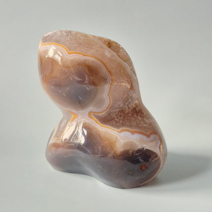 Druzy Agaat Freeform met Kwarts – 1733 gram | Uit Uruguay -  Luxe Banding & Natuurlijke Geode