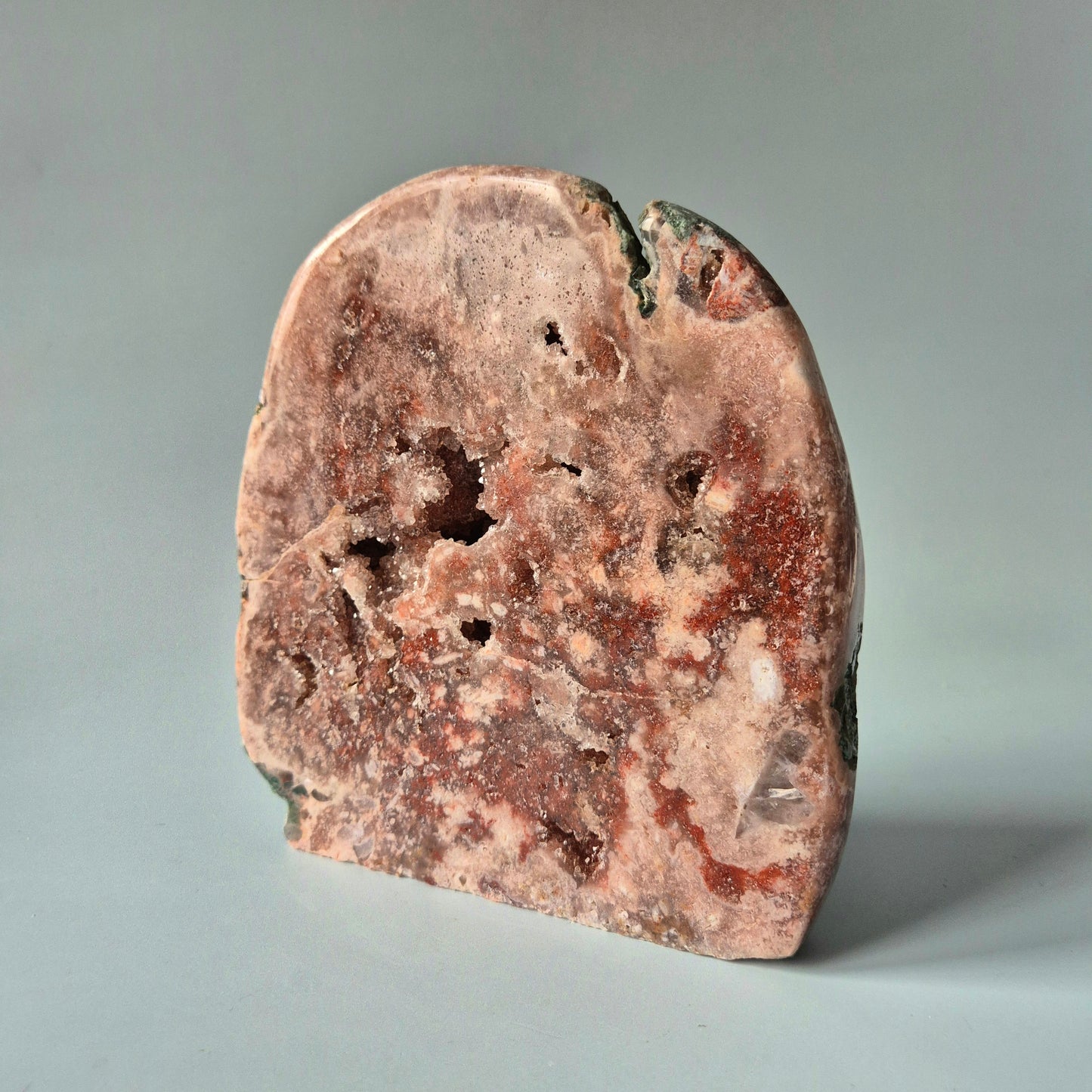 XL A+ Edelsteen Druzy Pink Amethist Geode Freeform van 1454gram Statement Piece