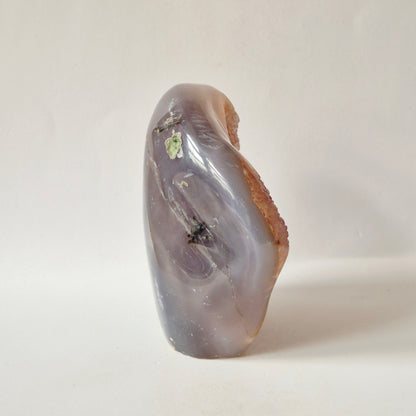 Druzy Agaat uit Uruguay Freeform – 390 gram | Natuurlijke Geode Edelsteen