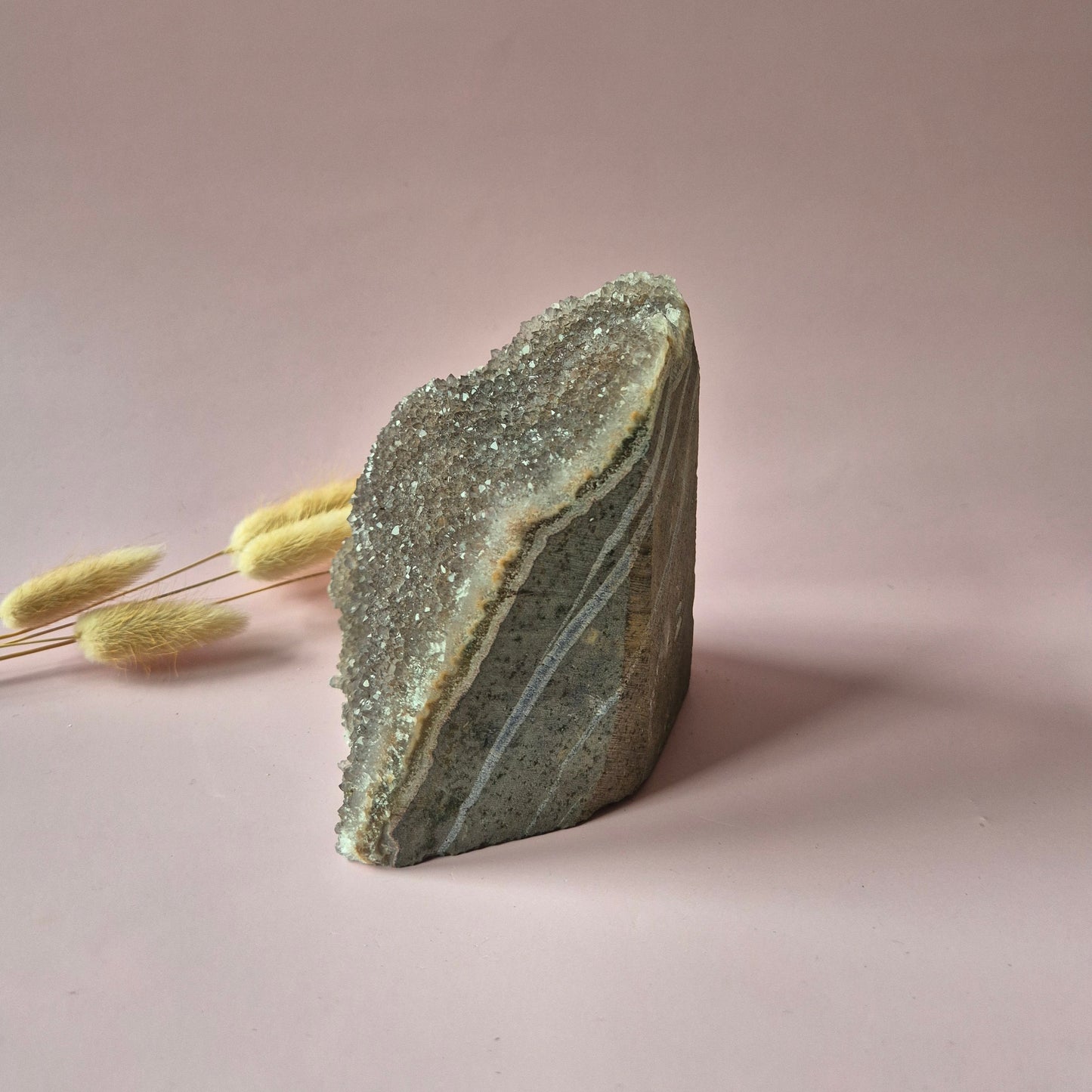 Edelsteen Amethist Geode van 1200 gram – Spirituele Eyecatcher met Krachtige Energie cathedral