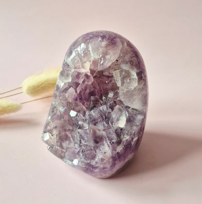 XL Gemstone Raw Amethyst Cathedral Cluster – #13 1542 grams