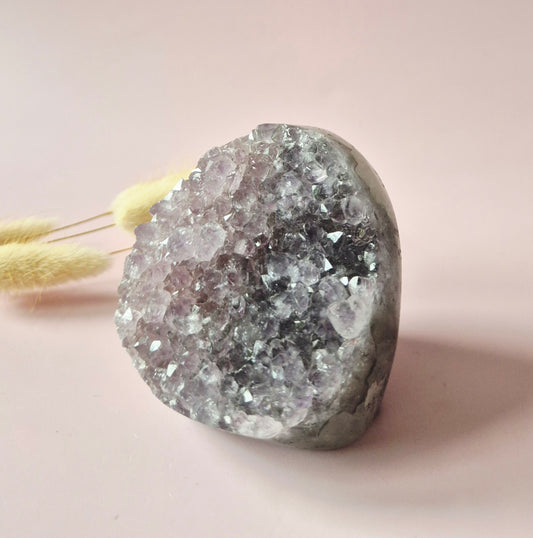 XL Gemstone Raw Amethyst Cathedral Cluster – #13 1542 grams