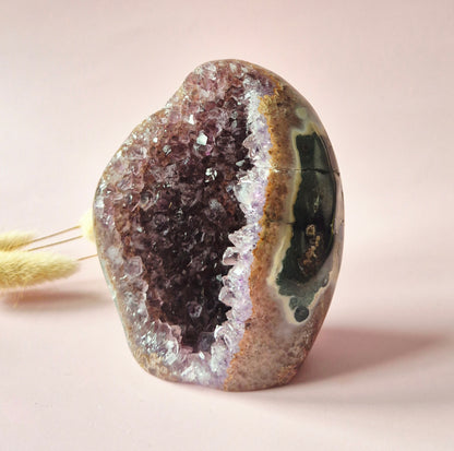 XL Edelstein Roher Amethyst Kathedralencluster – Nr. 13 1542 Gramm