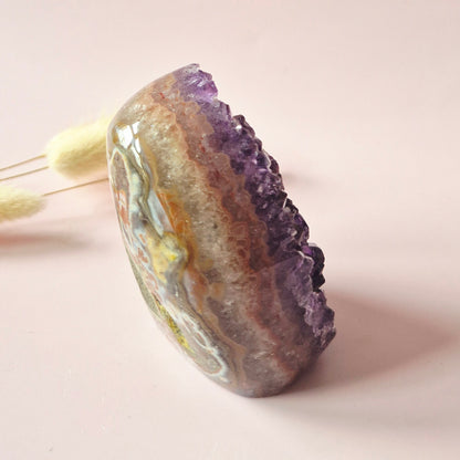 XL Edelstein Roher Amethyst Kathedralencluster – Nr. 13 1542 Gramm