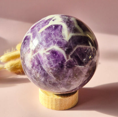 Kristall Edelstein Kugel Moosachat Druzy Kugel 90mm 971g