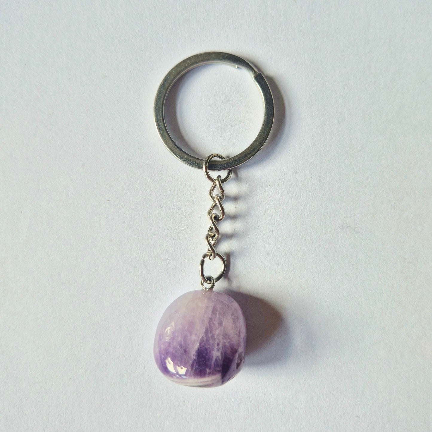 Edelsteen Sleutelhanger – Natuurlijke Crystal Keychain