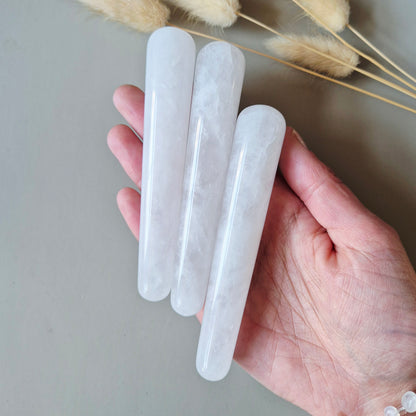 Bergkristal Massagestaaf – Edelsteen Massage Tool voor Energie & Balans