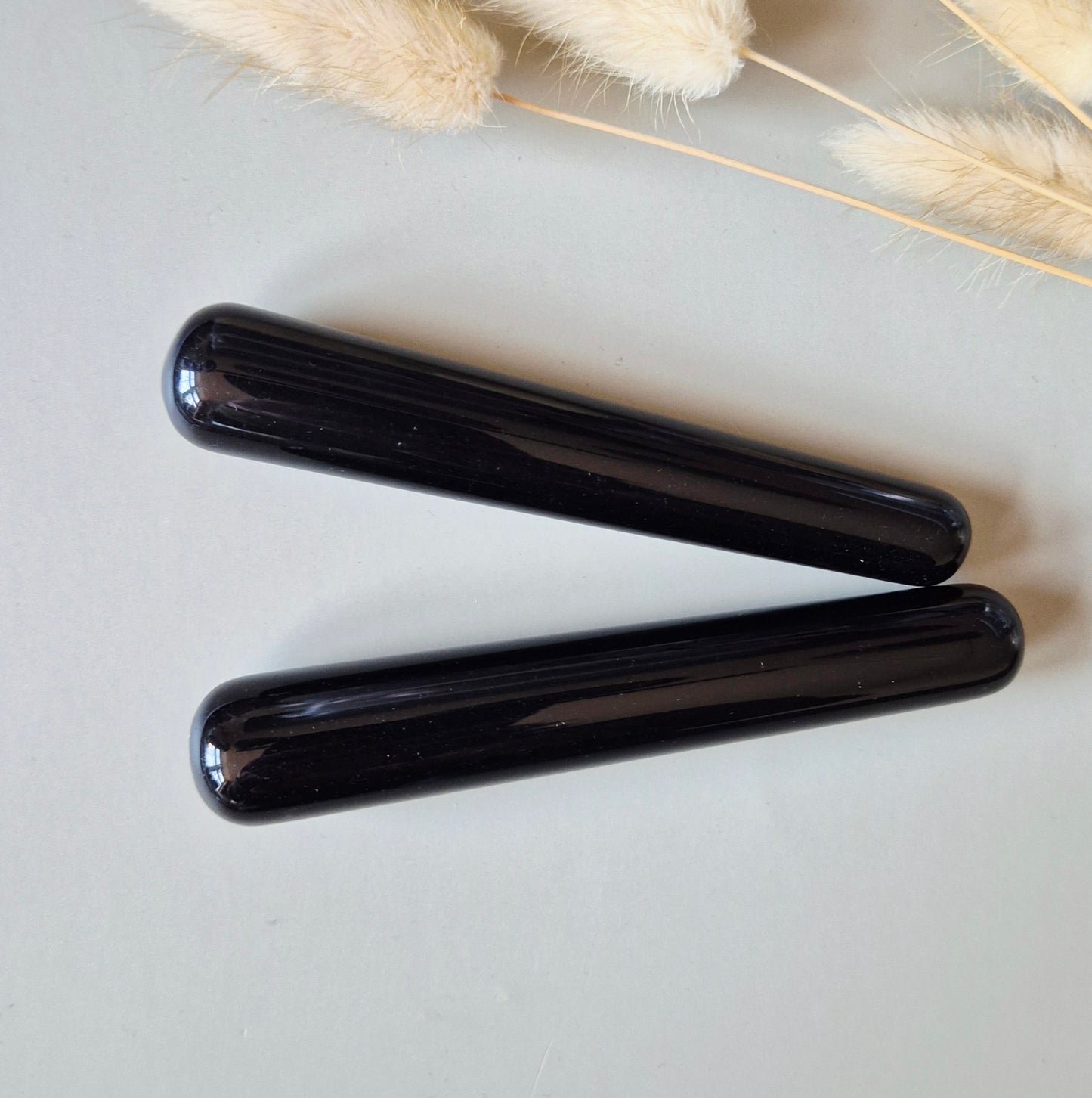 Zwarte Obsidiaan Massagestaaf – Beschermende Edelsteen Massage Tool