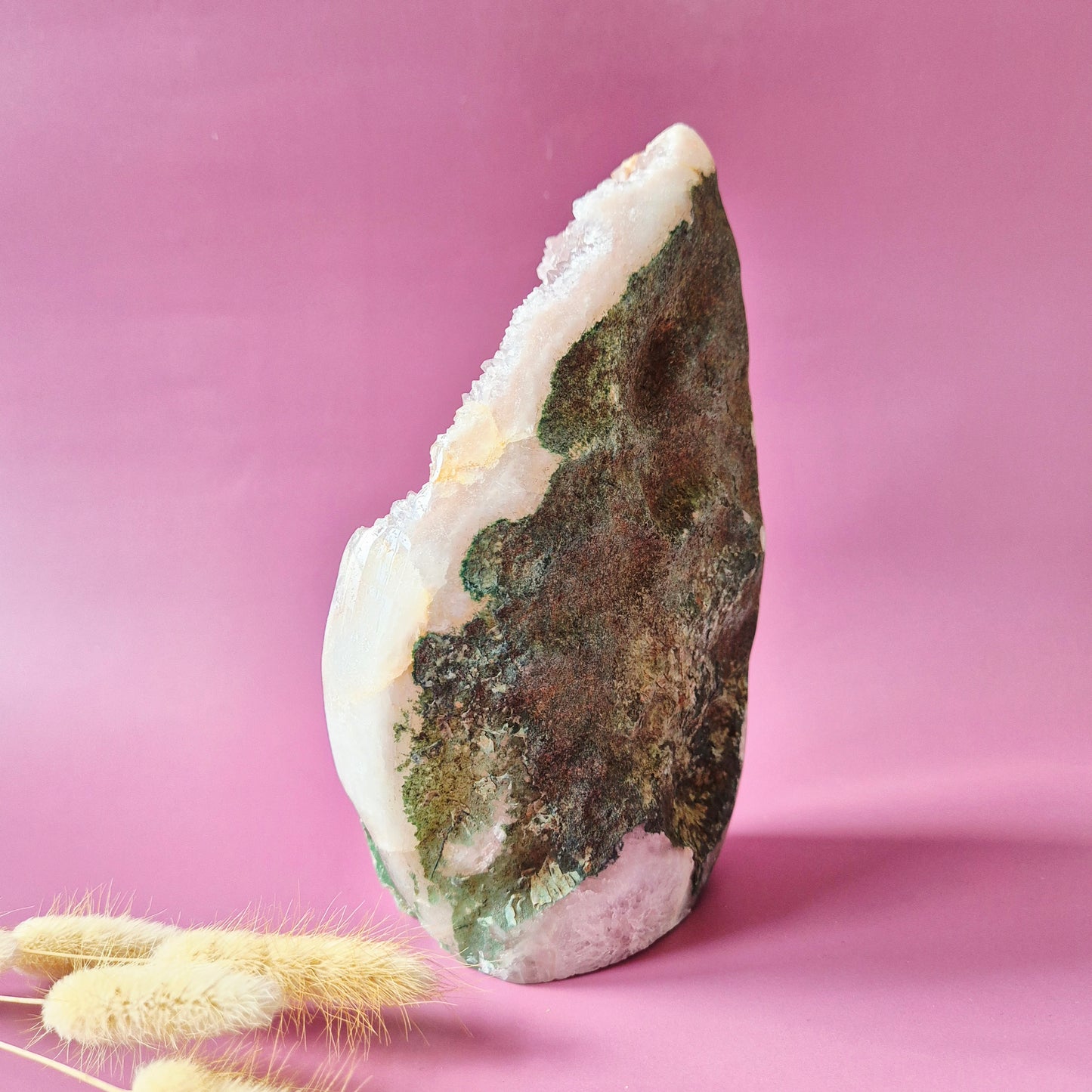 Druzy Pink Amethyst Freeforms &amp; Flames – Magische, sanfte Energie