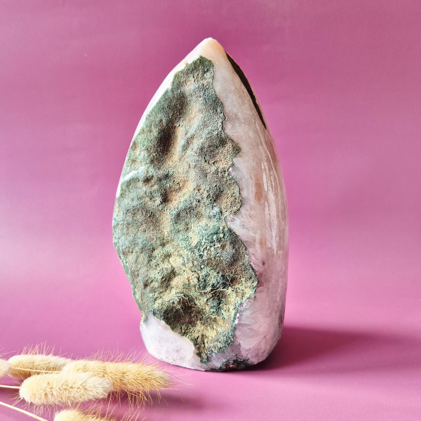 Druzy Pink Amethyst Freeforms &amp; Flames – Magische, sanfte Energie