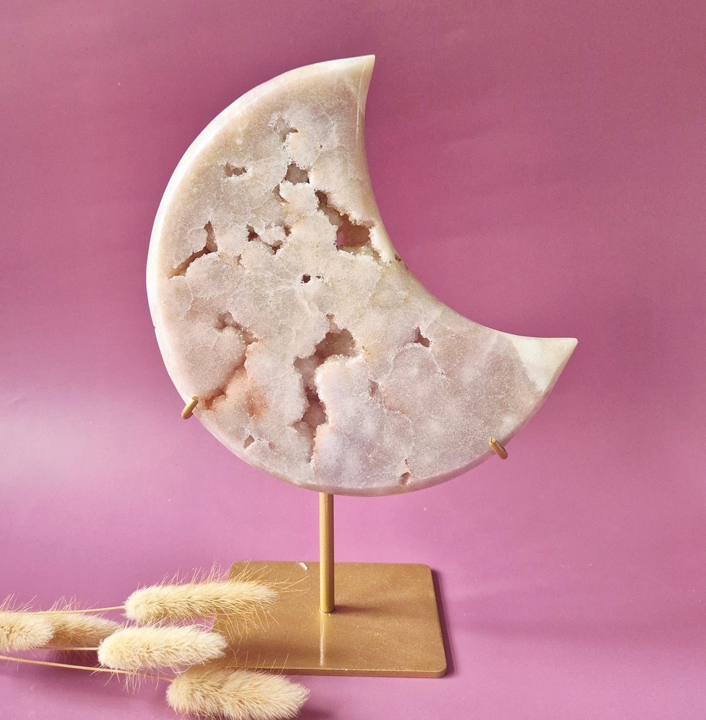 Druzy Pink Amethyst Freeforms &amp; Flames – Magische, sanfte Energie