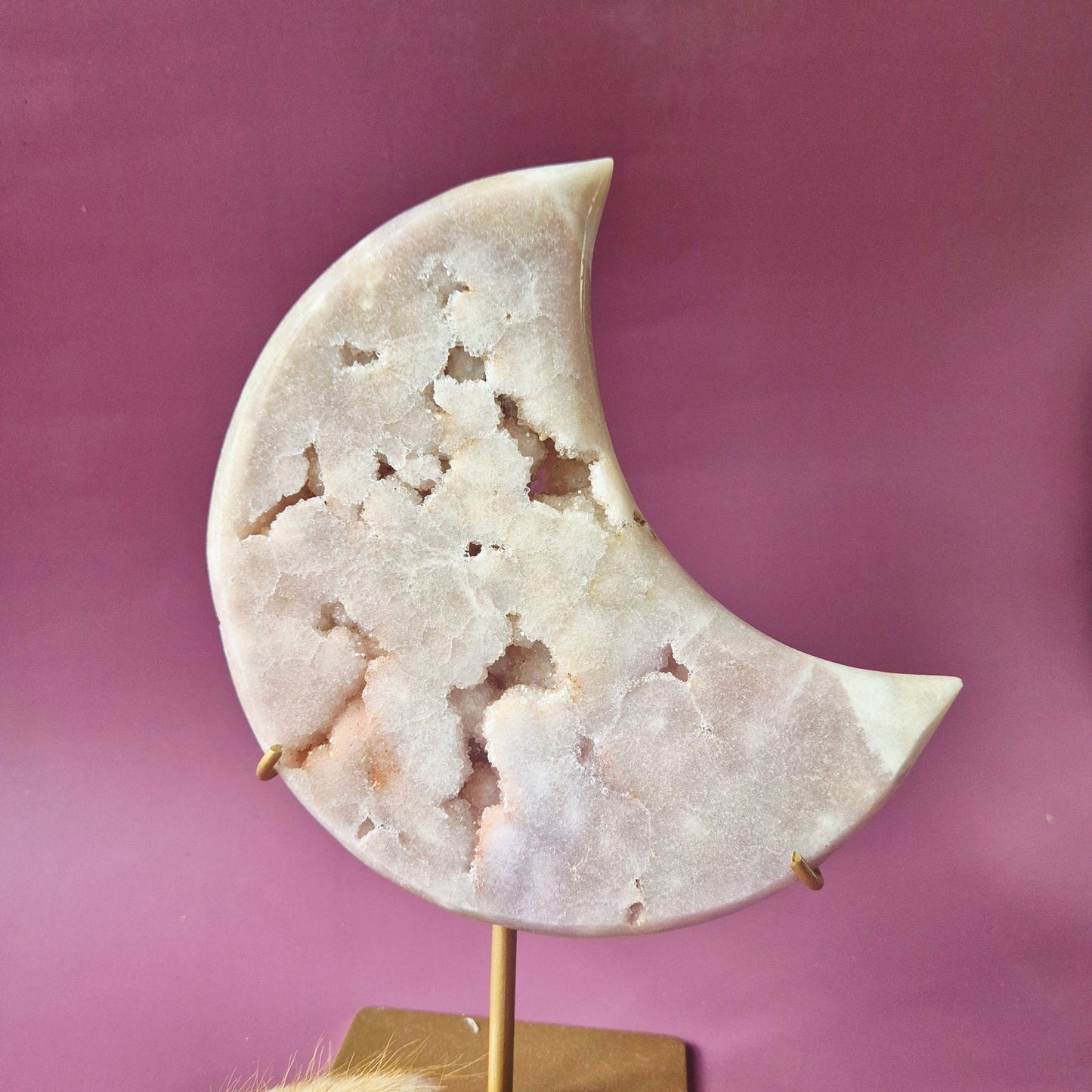 Druzy Pink Amethyst Freeforms &amp; Flames – Magische, sanfte Energie